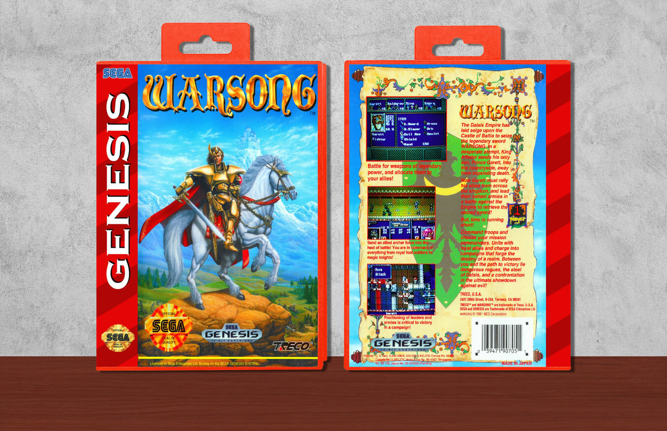 Warsong, Case Color: Red