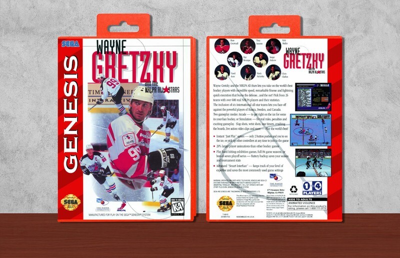 Wayne Gretzky and the NHLPA All-Stars, Case Color: Red