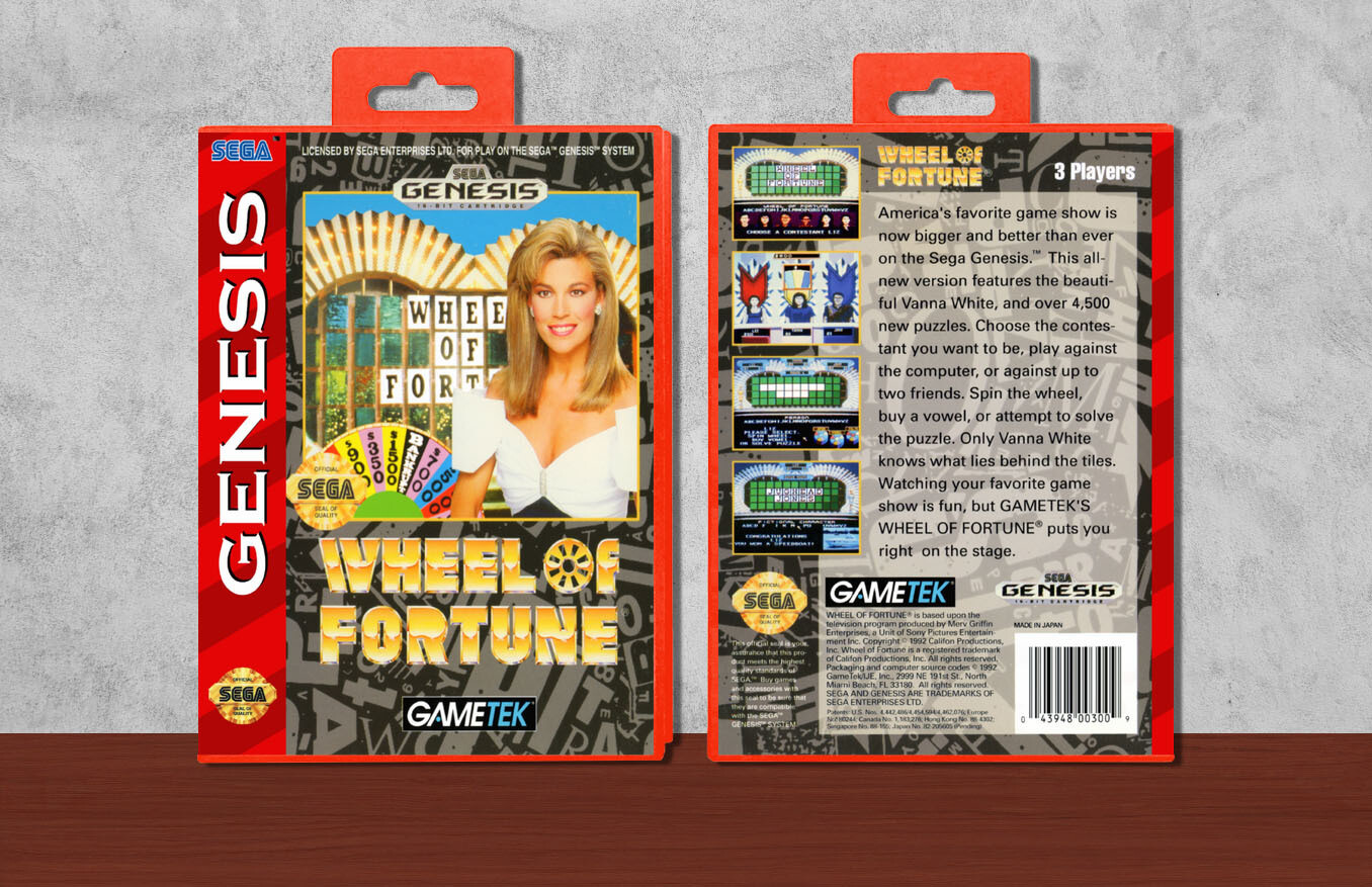 Wheel of Fortune, Case Color: Red