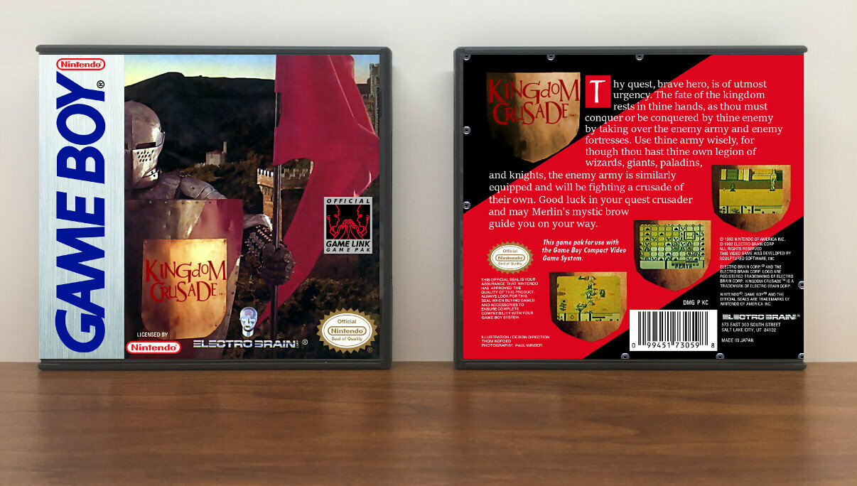 Kingdom Crusade, Artwork Spine Color: Chrome