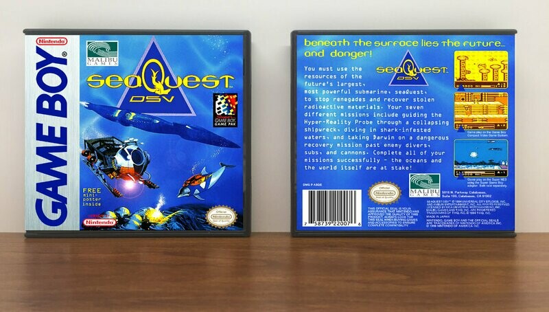 seaQuest DSV, Artwork Spine Color: Chrome