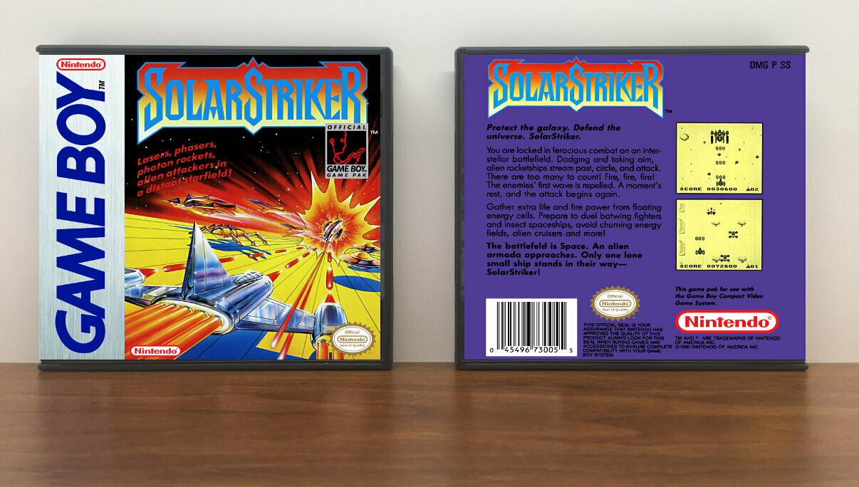 SolarStriker (Solar Striker), Artwork Spine Color: Chrome