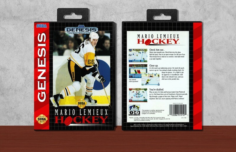 Mario Lemieux Hockey, Case Color: Black