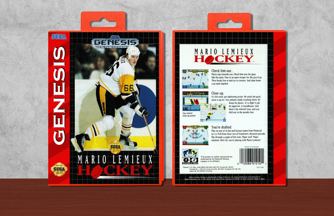 Mario Lemieux Hockey, Case Color: Red