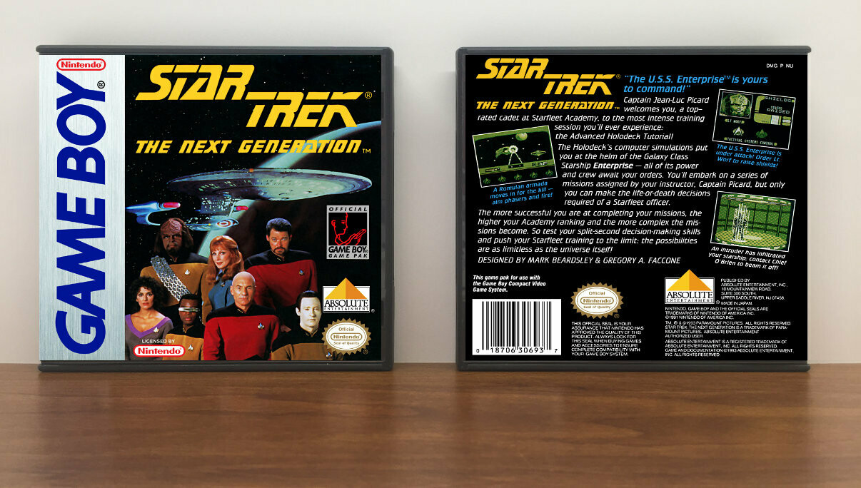 Star Trek: The Next Generation, Artwork Spine Color: Chrome