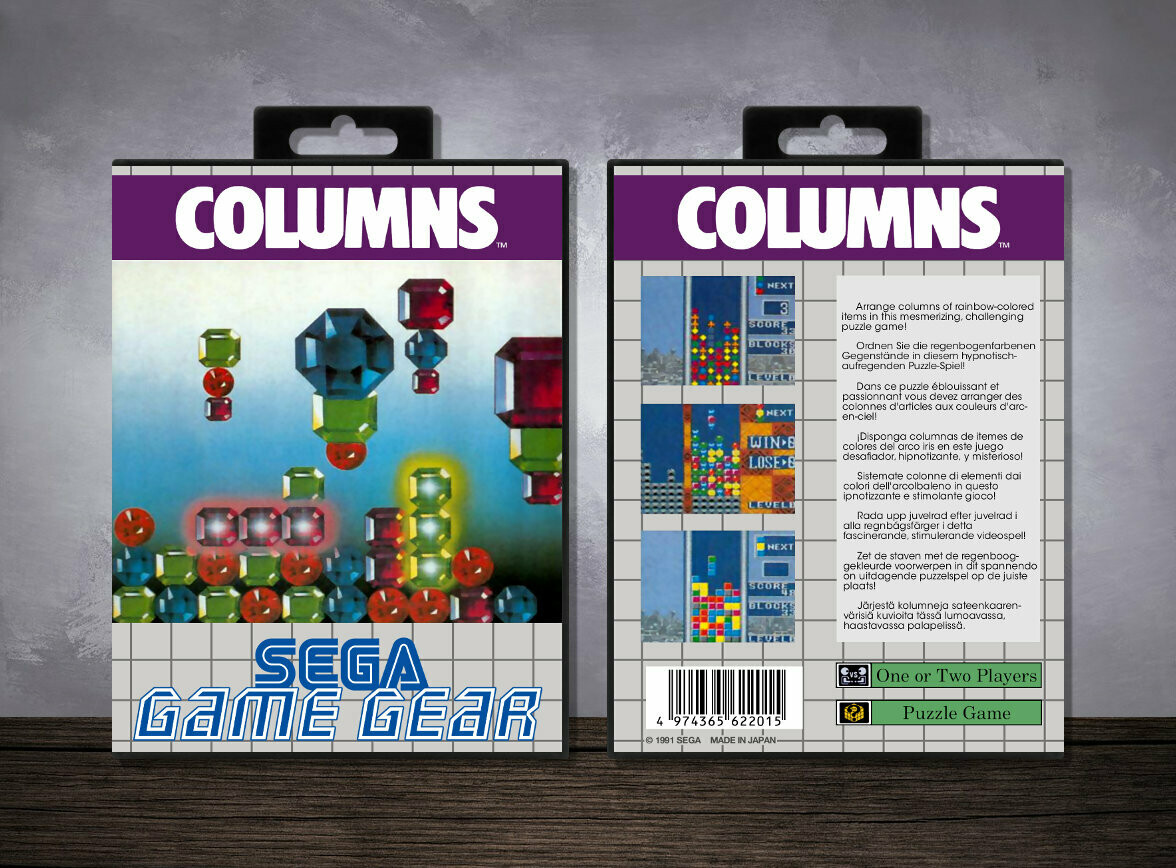 Columns, Case Color: Black