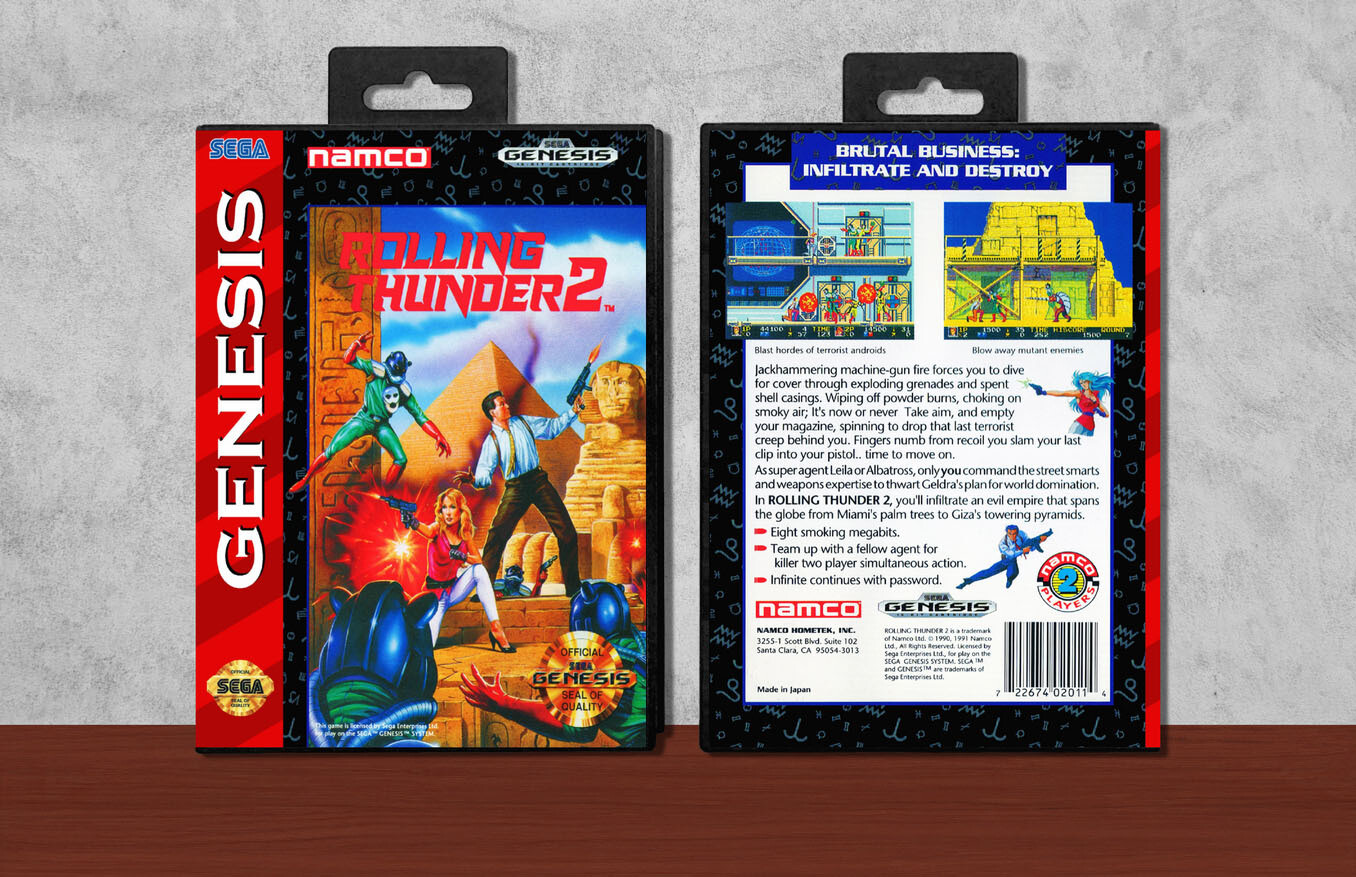 Rolling Thunder 2, Case Color: Black