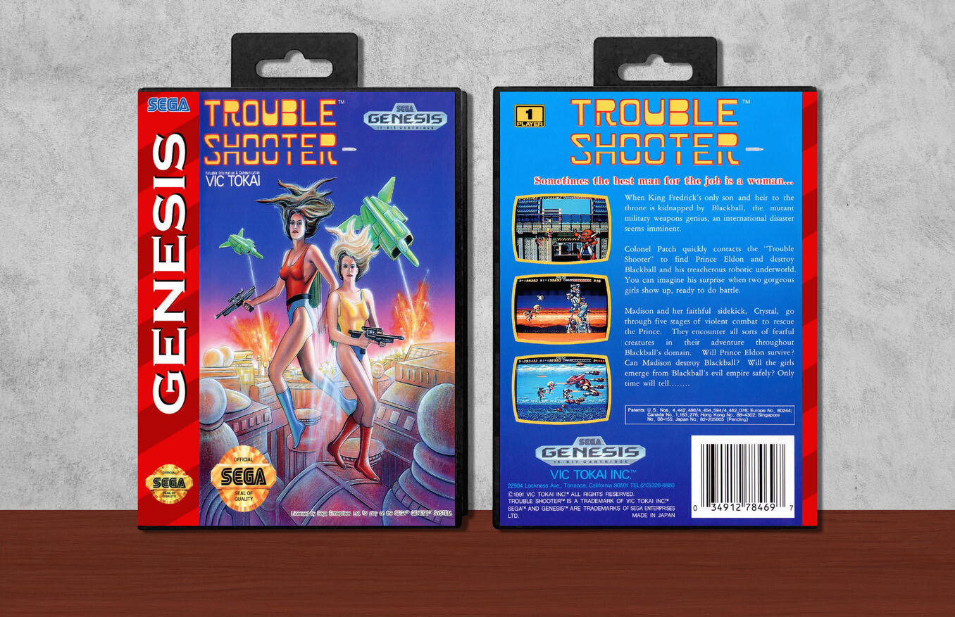 Trouble Shooter, Case Color: Black