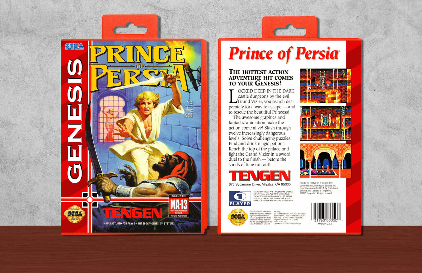 Prince of Persia, Case Color: Red
