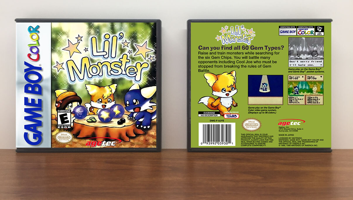Lil' Monster, Artwork Spine Color: Chrome
