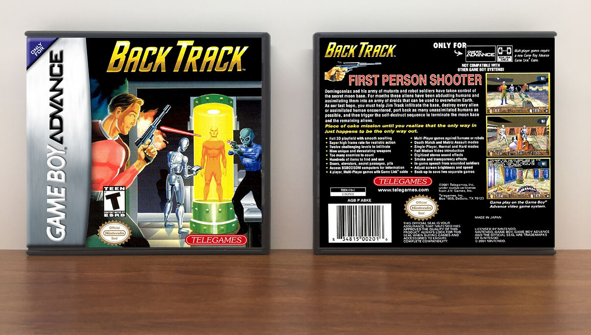 Back Track, Artwork Spine Color: Chrome