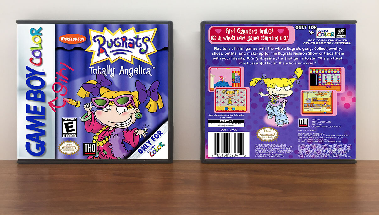 Rugrats: Totally Angelica, Artwork Spine Color: Chrome