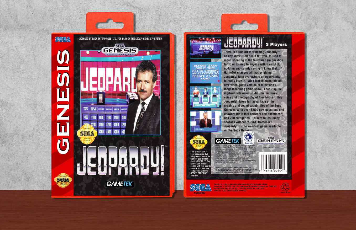 Jeopardy!, Case Color: Red