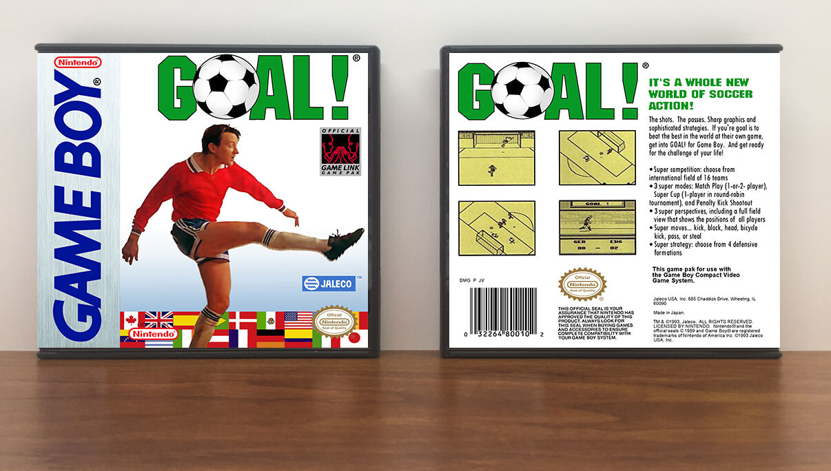 Goal!, Artwork Spine Color: Chrome