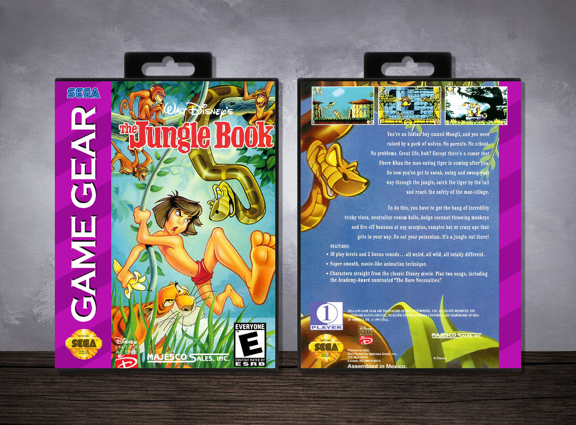 Disney&#39;s The Jungle Book, Case Color: Black