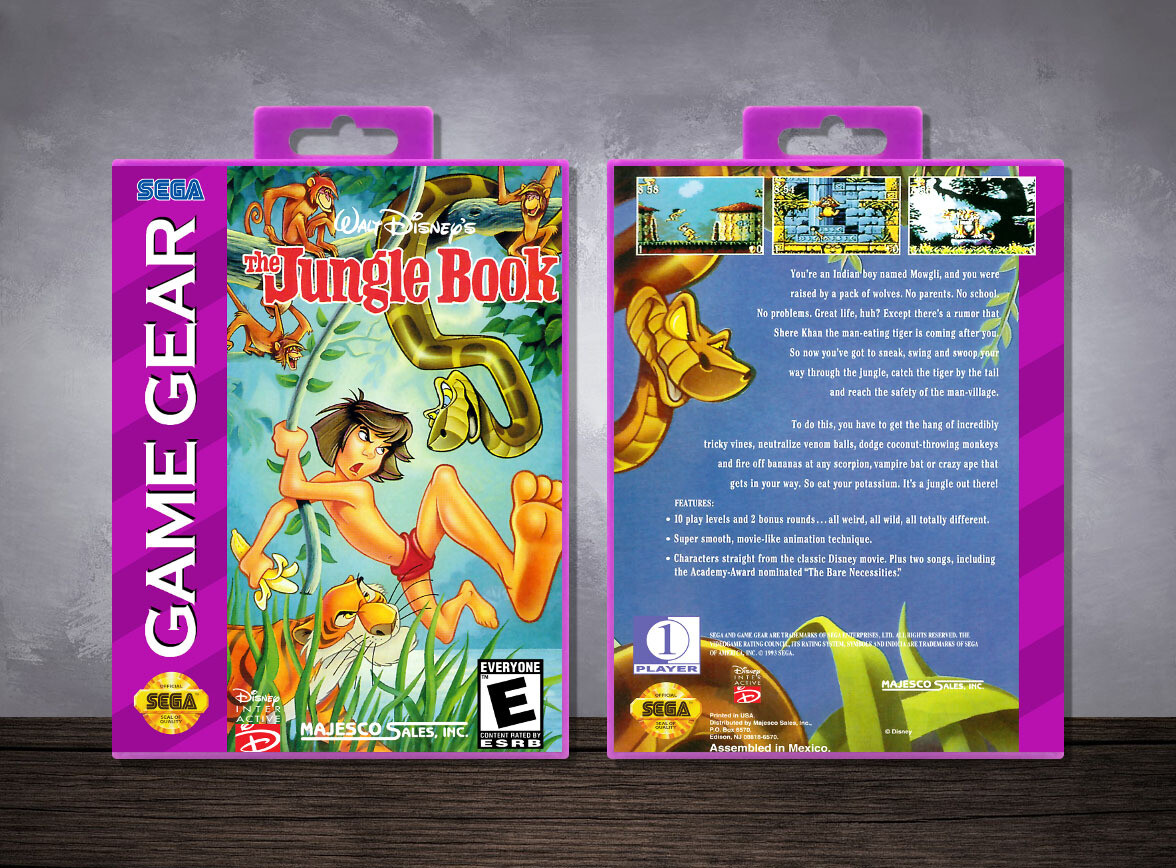Disney&#39;s The Jungle Book, Case Color: Purple