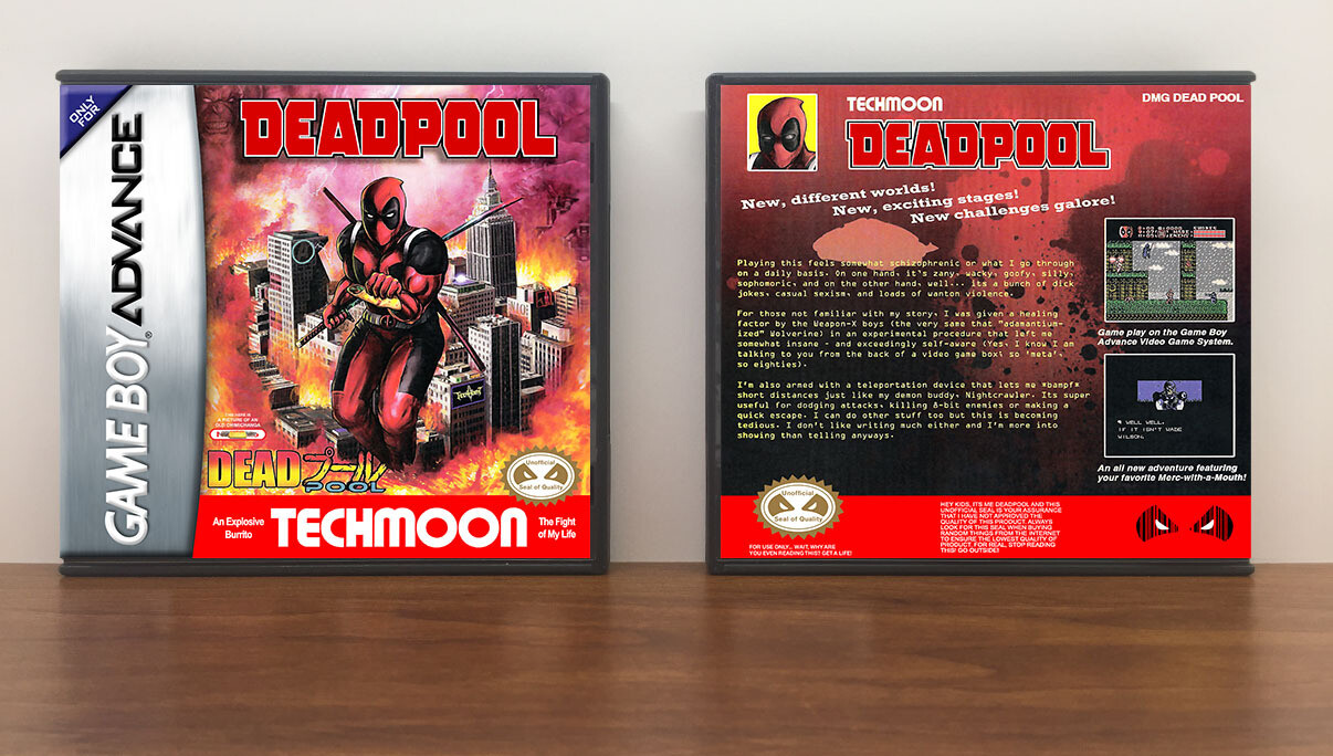 Deadpool, Artwork Spine Color: Chrome