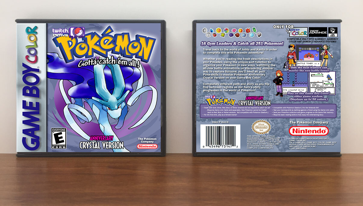 Pokémon Crystal Randomizer - FIR Tournament 2023 - @foxkhp x  @pokemonfan1937 - !rbr !randomizer - brat on Twitch