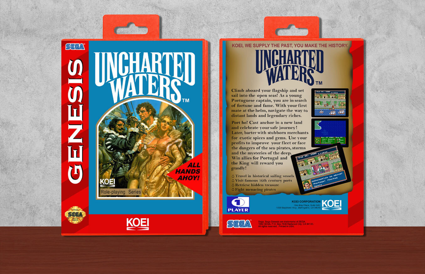 Uncharted Waters, Case Color: Red