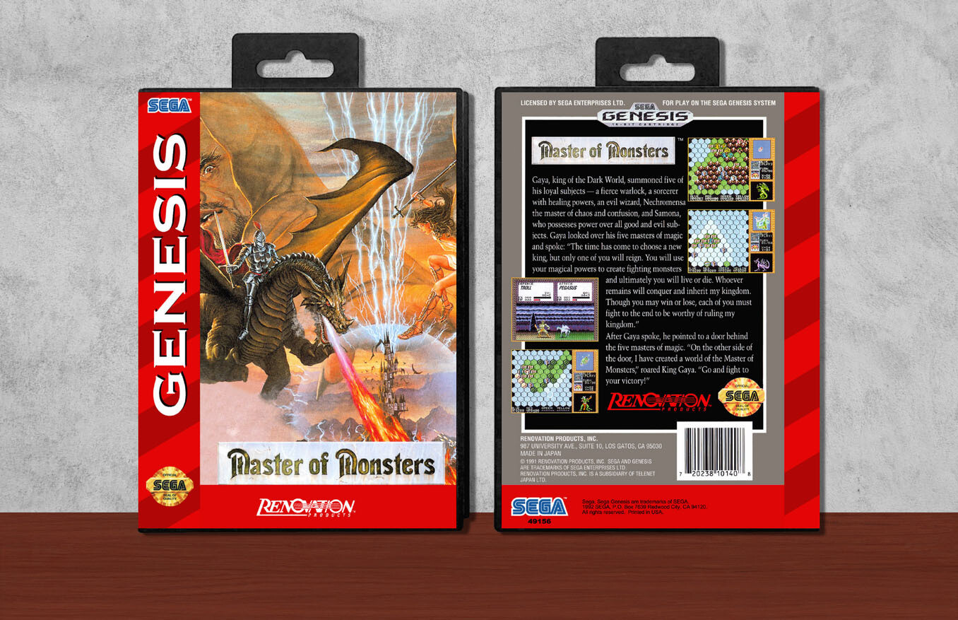 Master of Monsters, Case Color: Black