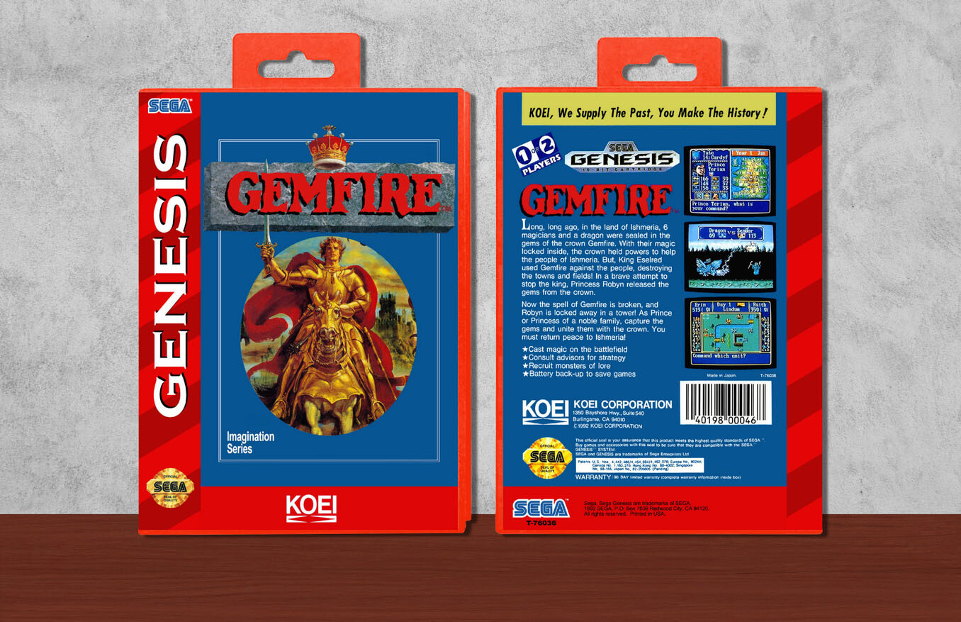 Gemfire, Case Color: Red