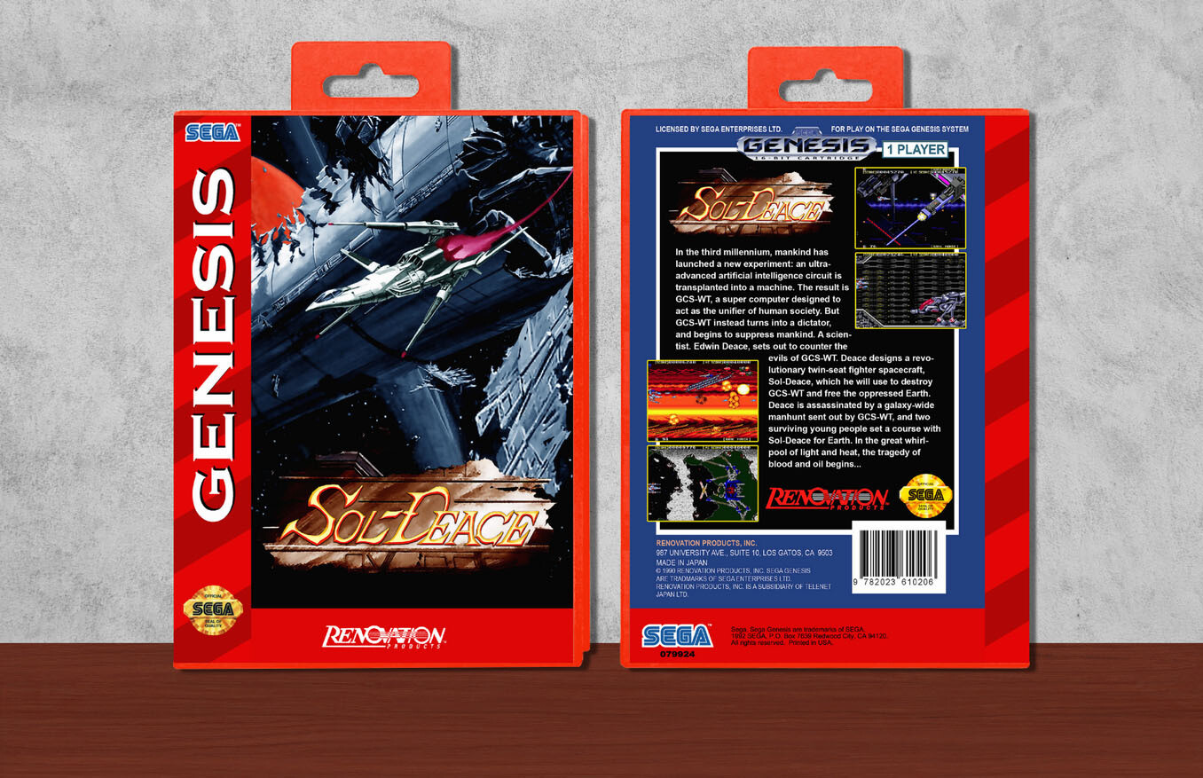 Sol-Deace, Case Color: Red