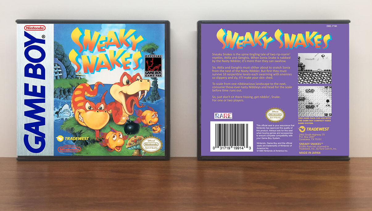 Sneaky Snakes, Artwork Spine Color: Chrome