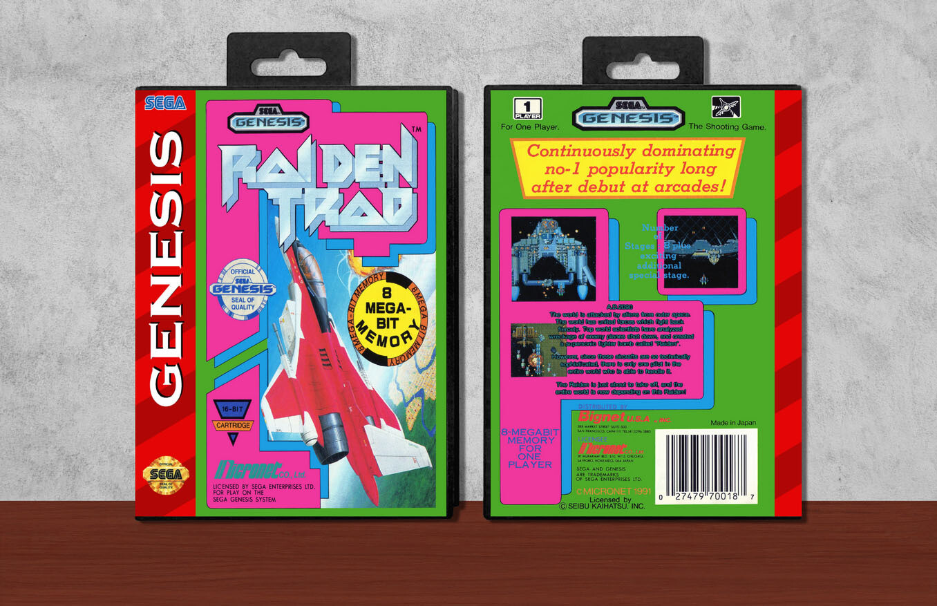 Raiden Trad, Case Color: Black