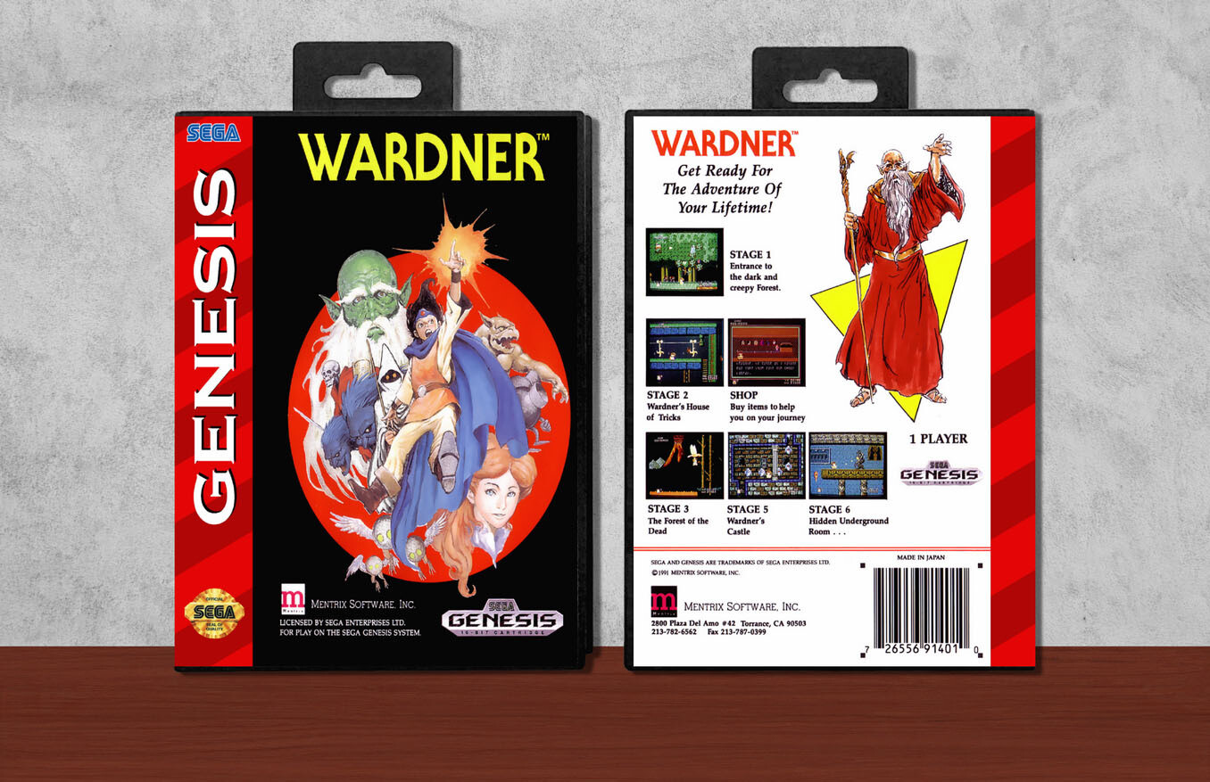 Wardner, Case Color: Black