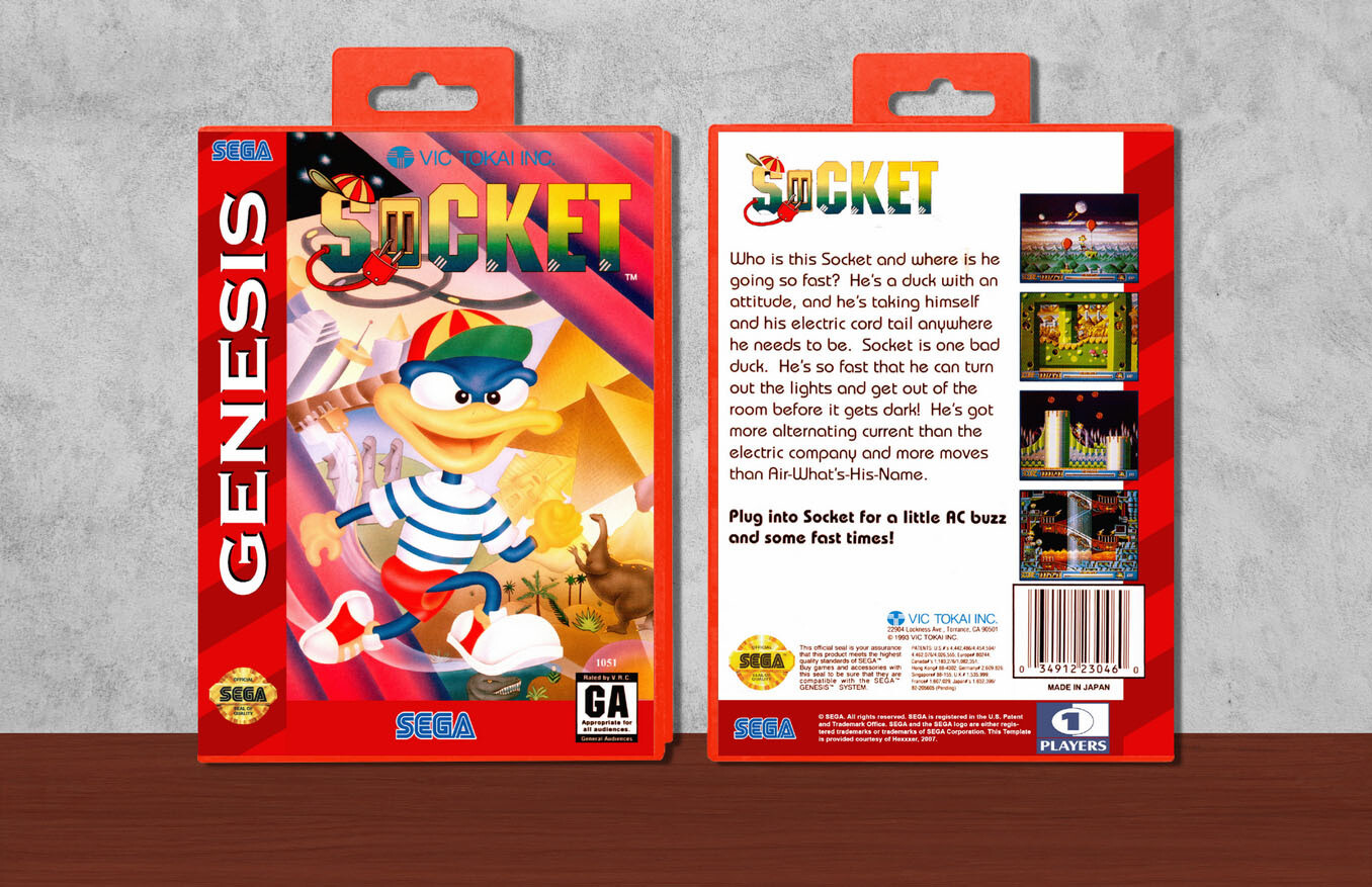 Socket, Case Color: Red