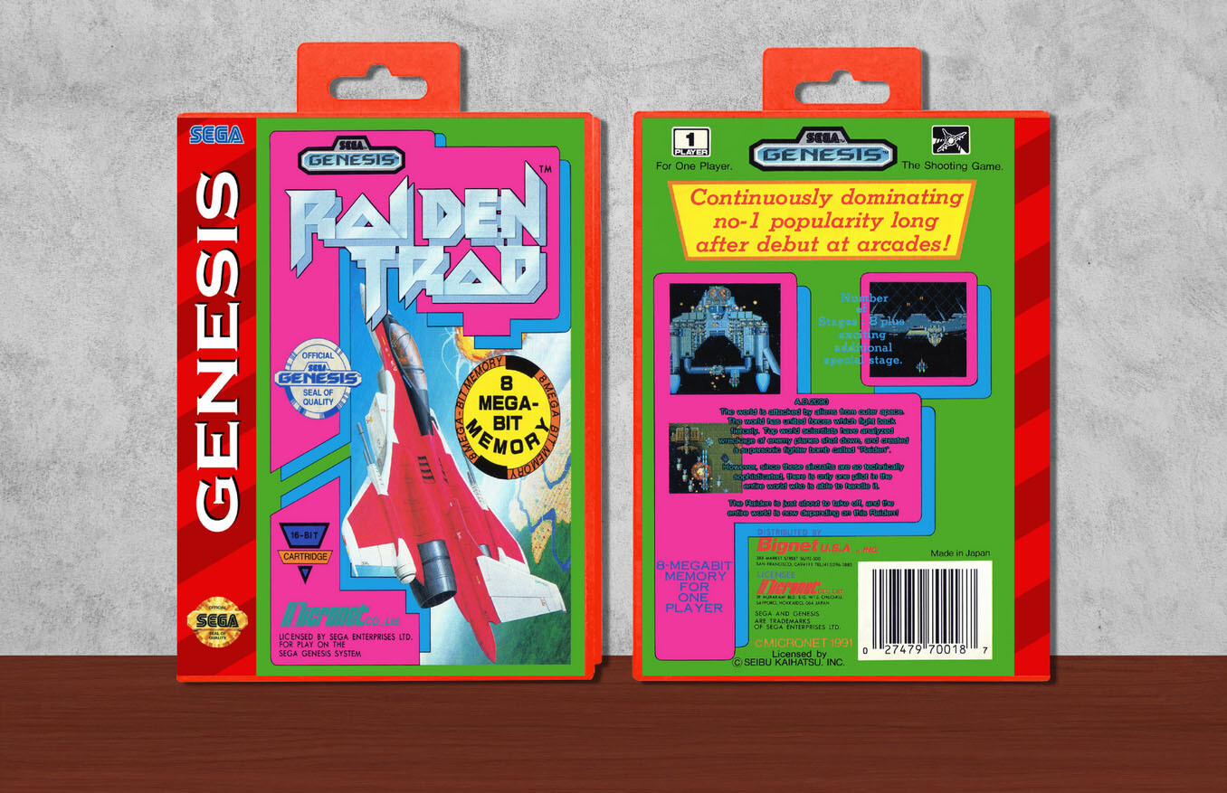 Raiden Trad, Case Color: Red