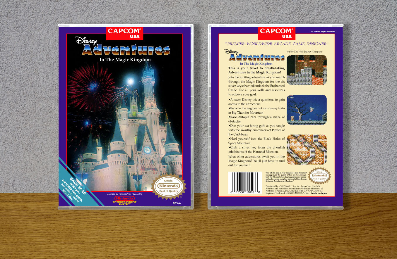 Adventures in the Magic Kingdom, Case Color: CLEAR (Transparent)