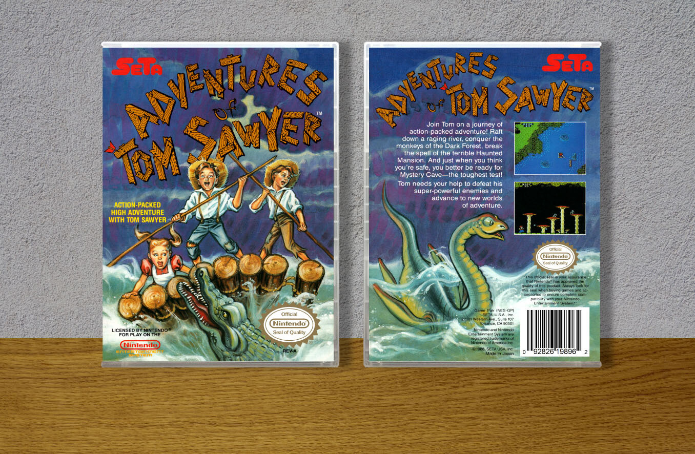 Adventures of Tom Sawyer, Case Color: CLEAR (Transparent)