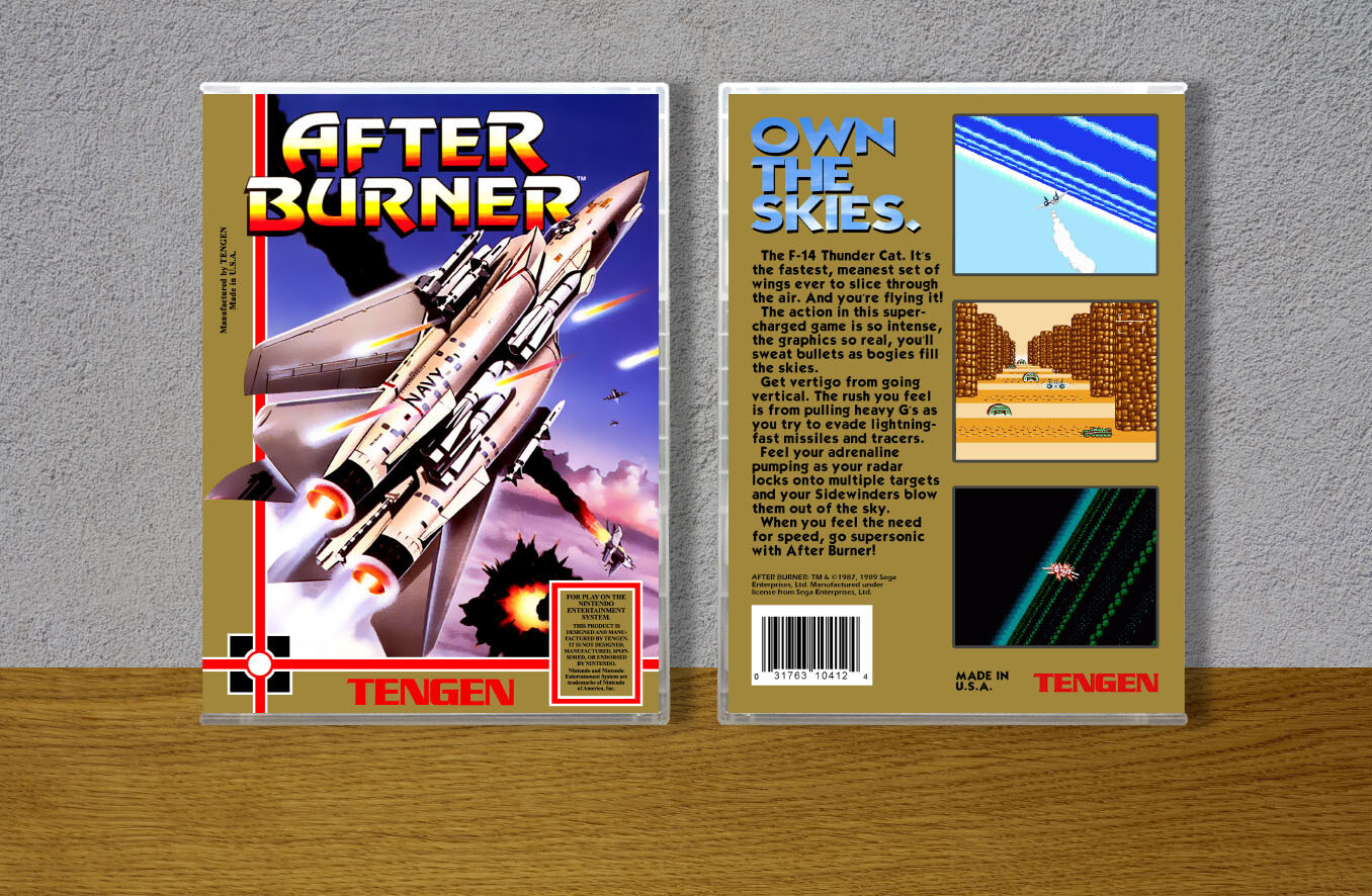 After Burner, Case Color: CLEAR (Transparent)