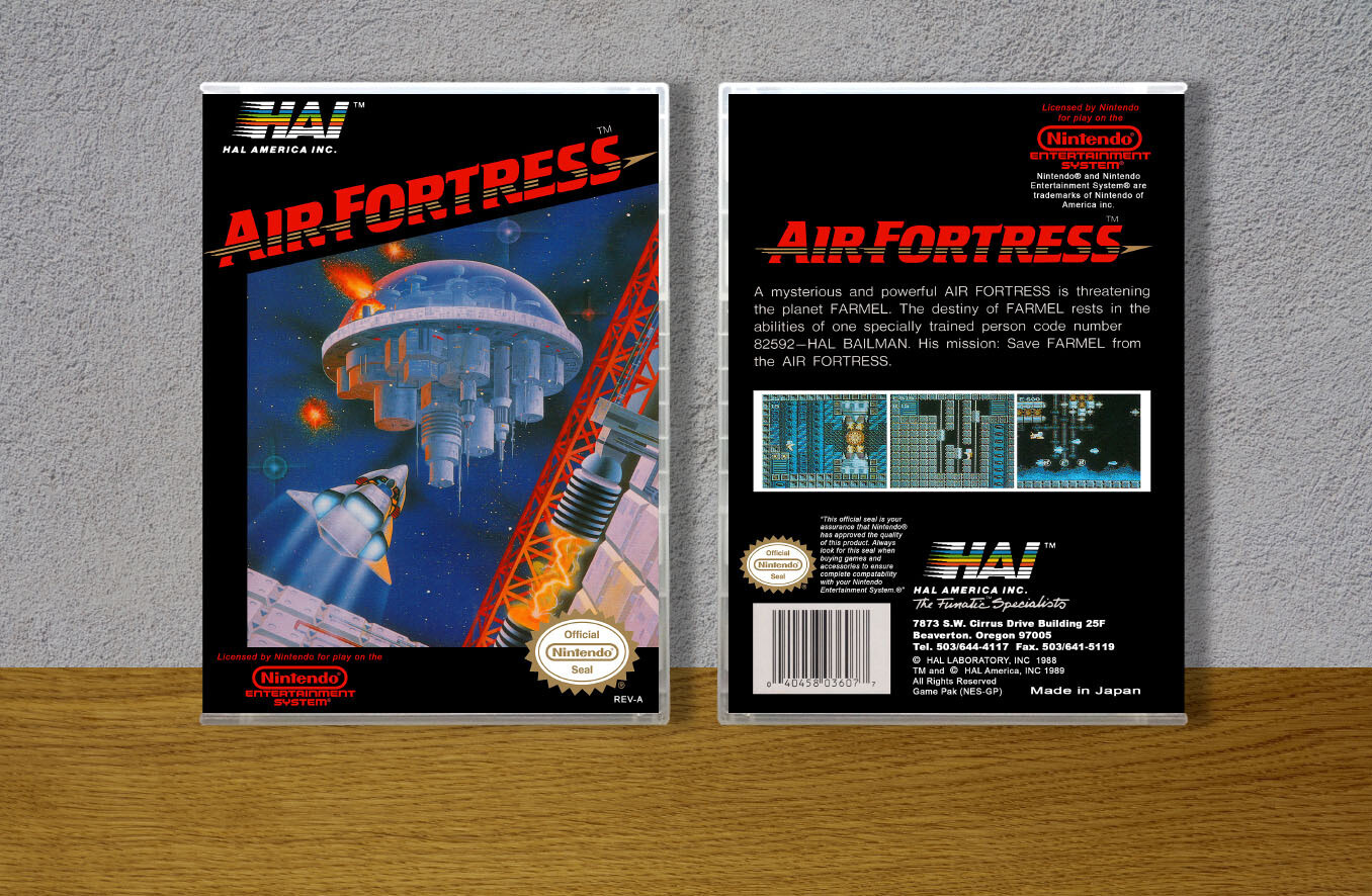 Air Fortress, Case Color: CLEAR (Transparent)