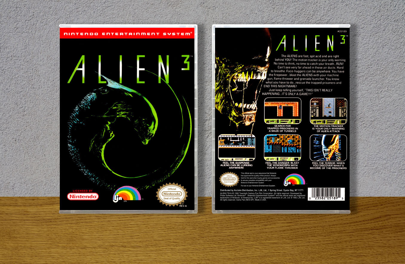 Alien 3, Case Color: CLEAR (Transparent)