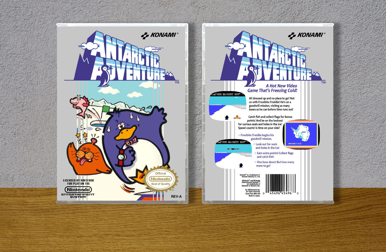 Antarctic Adventure, Case Color: CLEAR (Transparent)