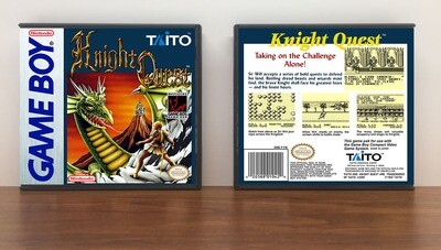 Knight Quest, Artwork Spine Color: Chrome