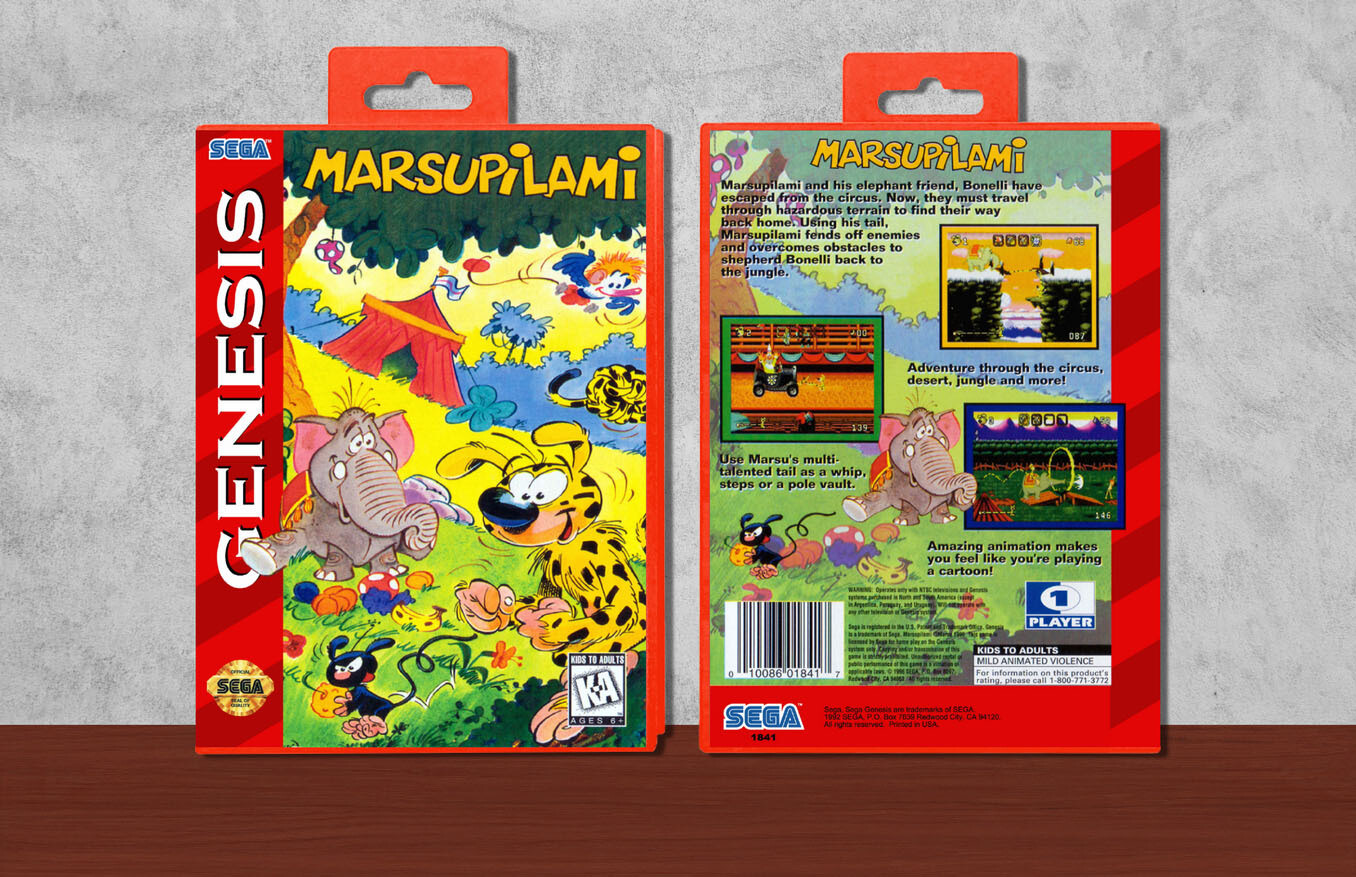 Marsupilami, Case Color: Red