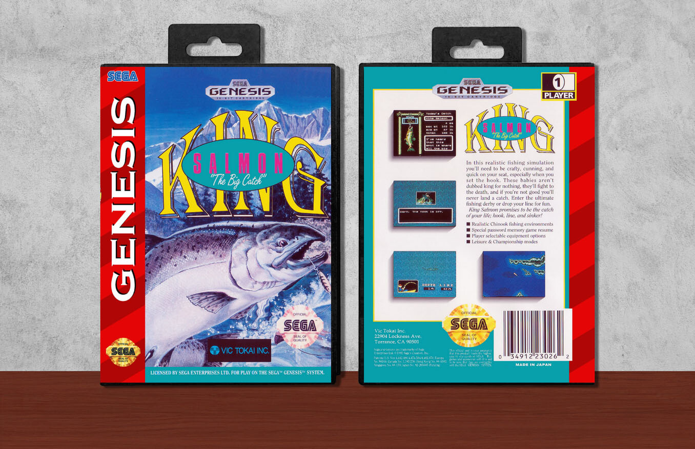 King Salmon: The Big Catch, Case Color: Black