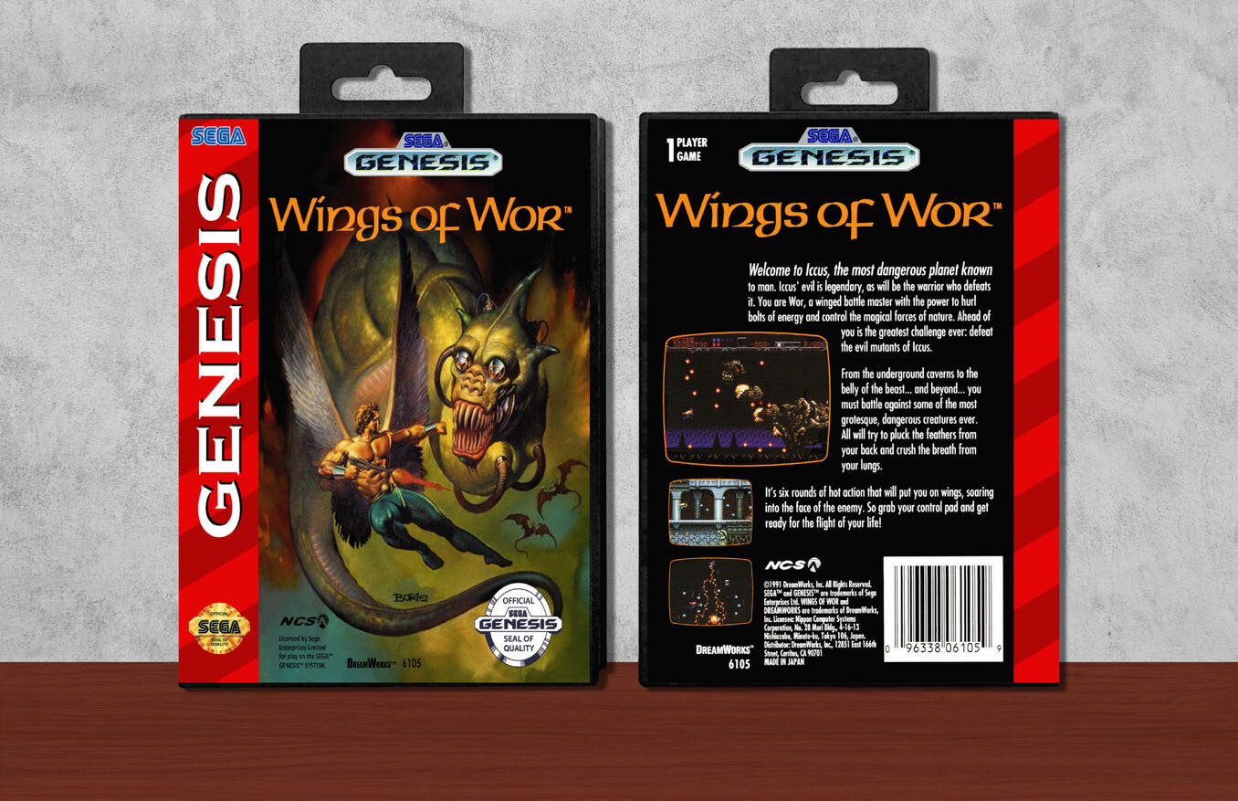 Wings of Wor, Case Color: Black