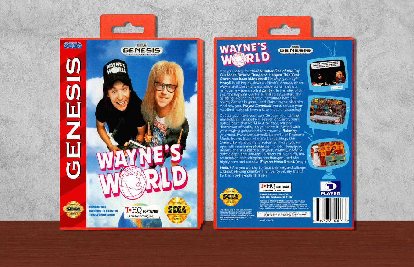Wayne&#39;s World, Case Color: Red