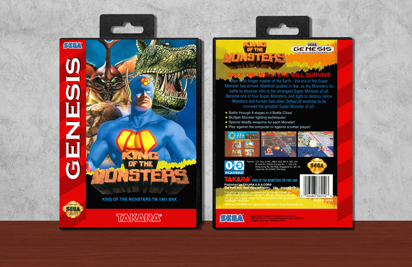 King of the Monsters, Case Color: Black
