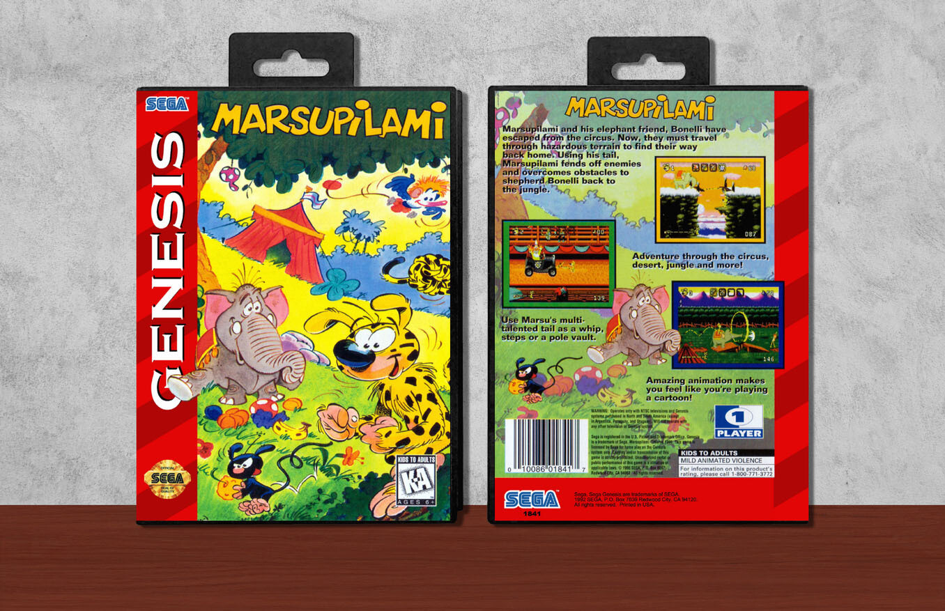 Marsupilami, Case Color: Black