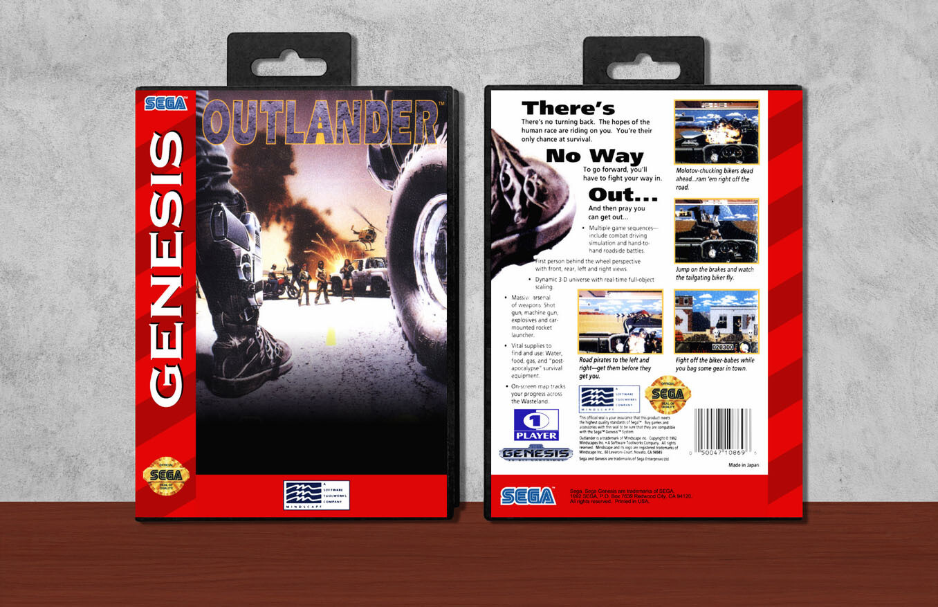 Outlander, Case Color: Black