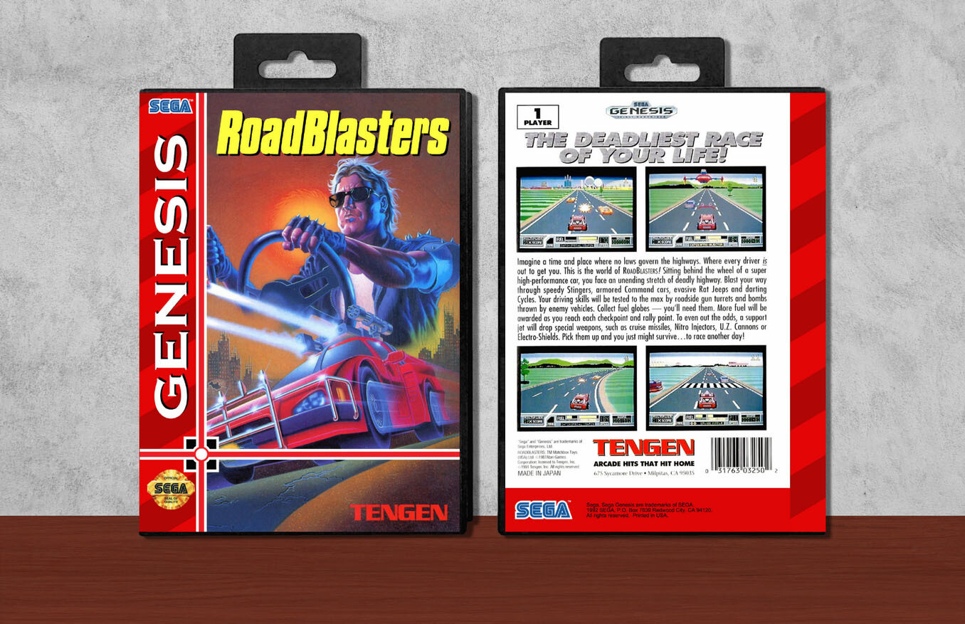 RoadBlasters, Case Color: Black