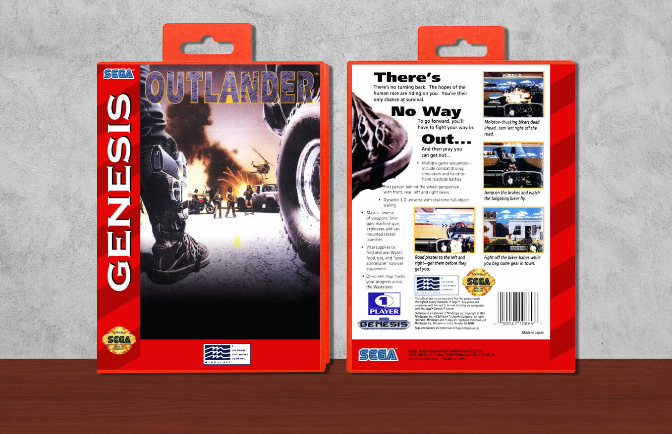 Outlander, Case Color: Red