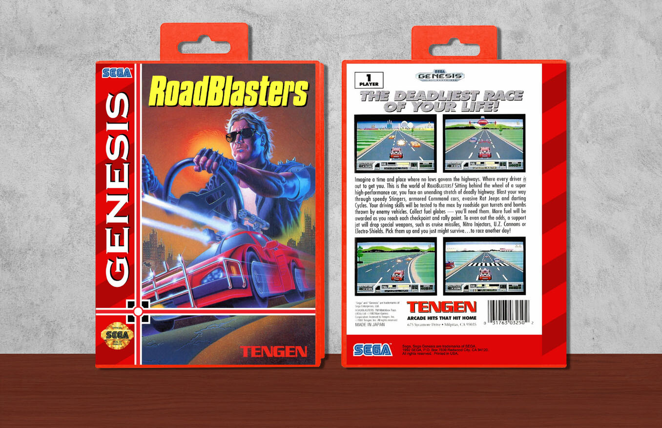 RoadBlasters, Case Color: Red