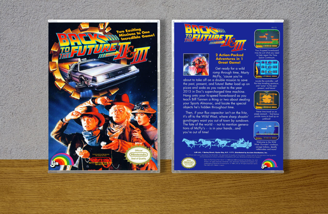 Back to the Future Part II &amp; III, Case Color: CLEAR (Transparent)