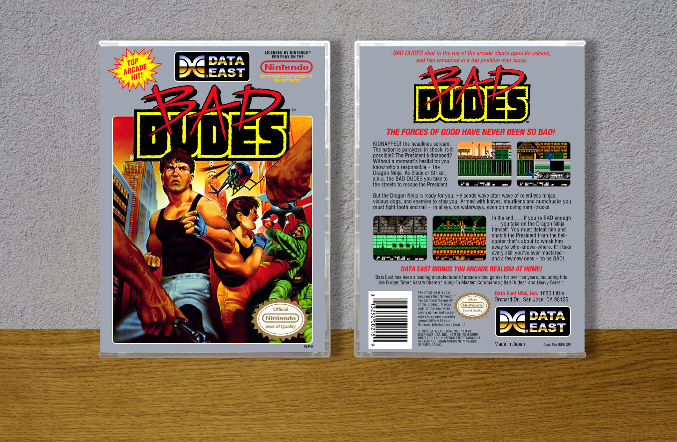 Bad Dudes, Case Color: CLEAR (Transparent)